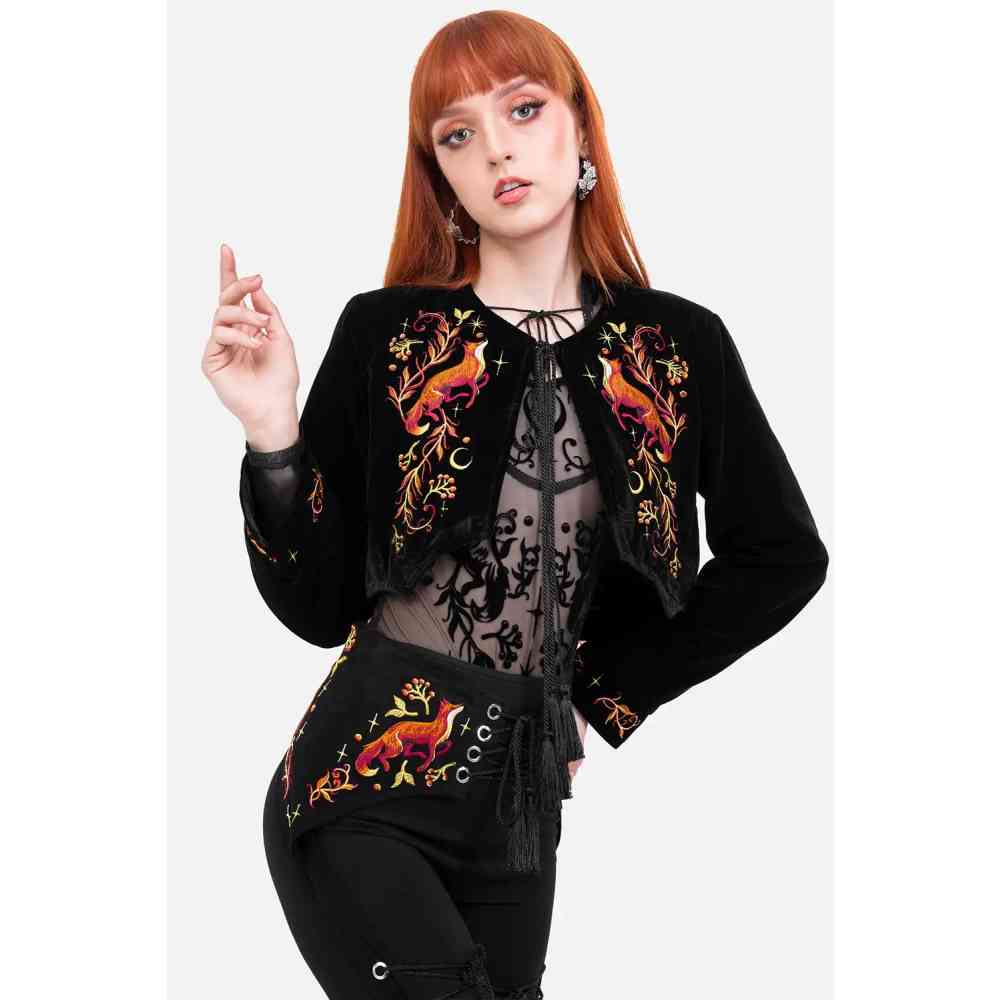 Restyle - Afterglow Bolero - Black